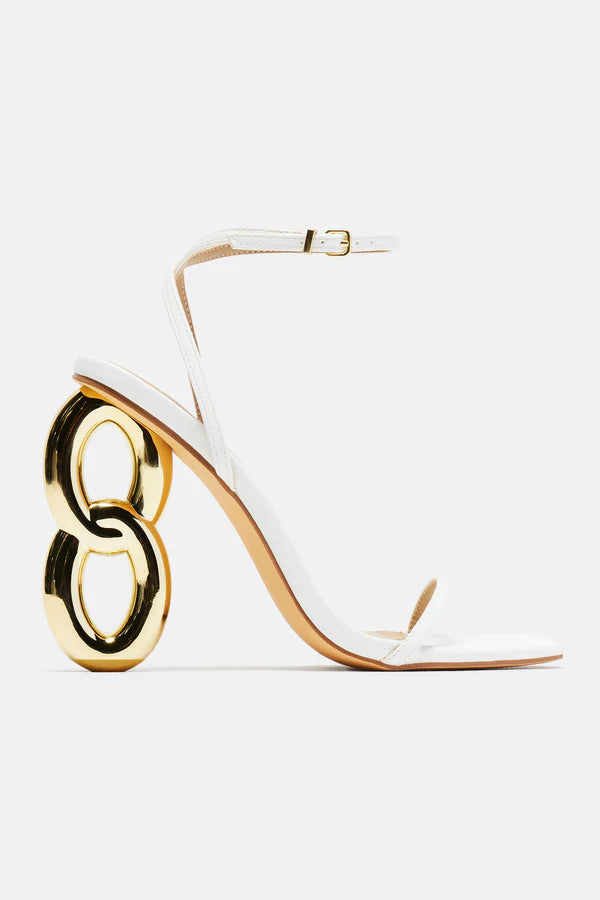Meet Me In Manhattan Heels - White